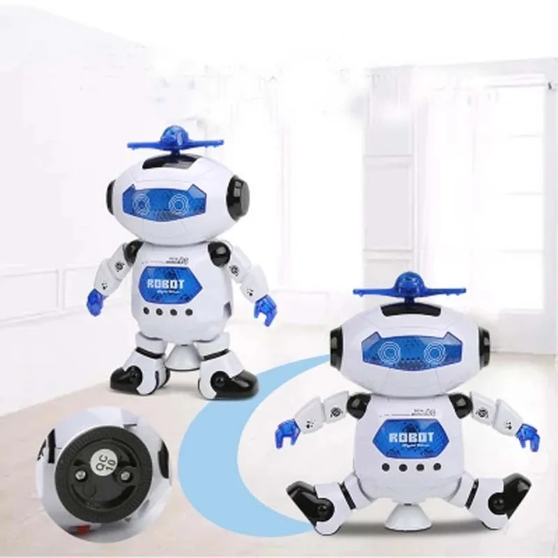 Space Dancing Electric Musical Robot Toy Kid Toys For Boys And Girls