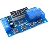 Digital LED Display Time Delay Relay Module Board DC 12V Control Timer Switch Trigger Cycle Module Car Buzzer PLC Automation