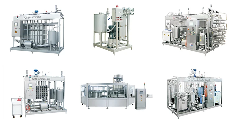 uht milk packing machine
