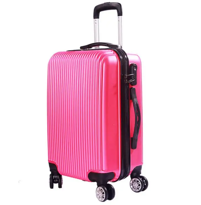 Colorful Travel Luggage Suitcase Hard Plastic Trolley Bag - Buy Plastic ...