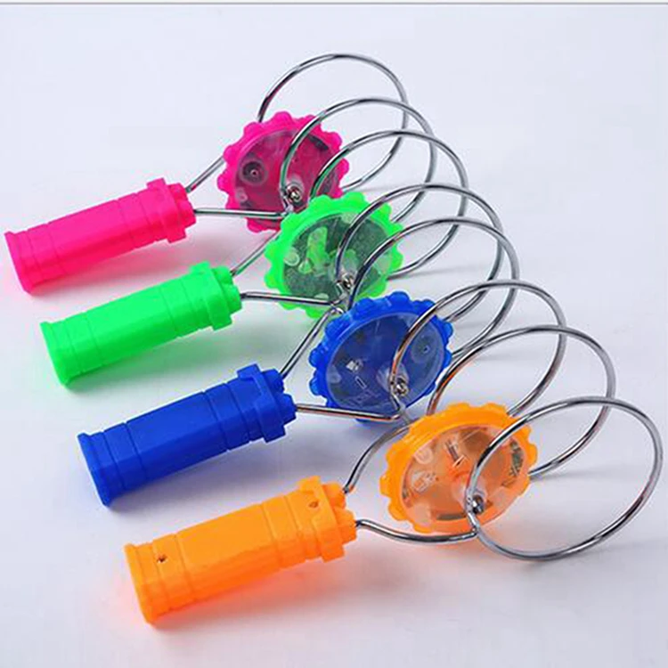 2017 New Arrived Gyro Wheel Lightup Yoyo Rainbow Spinning Toy