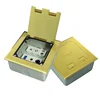 Copper Alloy Electrical Pop-up Floor Socket Raised Floor Socket