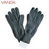 Custom Green 50% wool and 50% acrylic Knitted Winter Glove