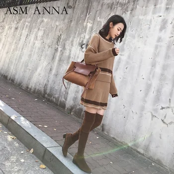 two piece sweater dress set