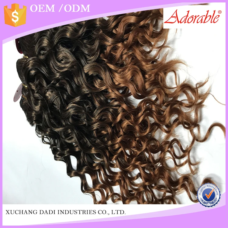 Factory Hot Sales Wholesale Synthetic Hair For Braids Weave Vital Natural Spanish Wave T1b30 View Wholesale Synthetic Hair For Braids Adorable Product Details From Xuchang Dadi Group Co Ltd On Alibaba Com