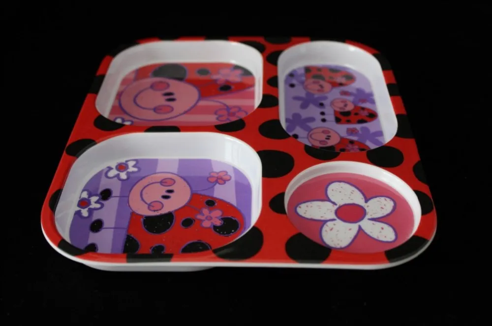 kid's 100%melamine plate