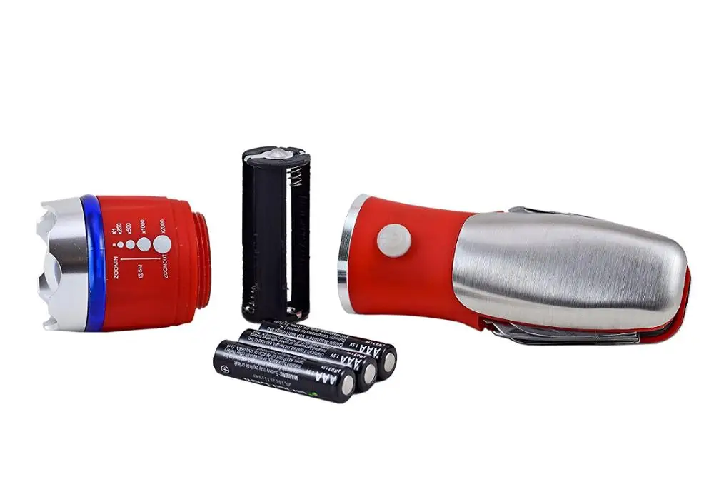 Goldmore 10in1 Multi Tool Flashlight With Cutter And Hammer