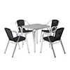 Professional Round Outdoor Dining Table Step 2 And Chairs Steel