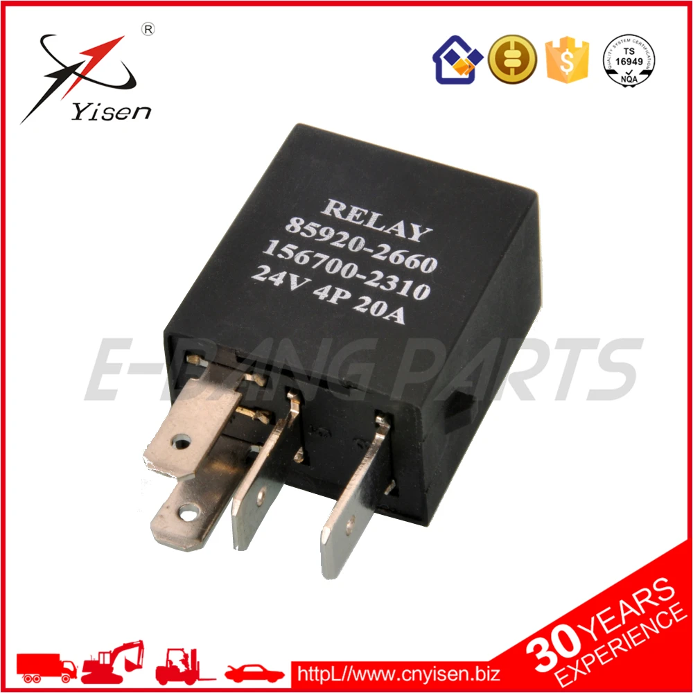 Auto Relay For Hino 859202660,1567002310 24v 4p Starter Relay Buy