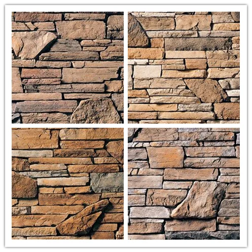 Exterior Facade Artificial Cultured Wall Cladding Stone - Buy Exterior ...