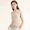 china manufacturer 3/4 sleeve sweaters wool mohair pullover knit sweater