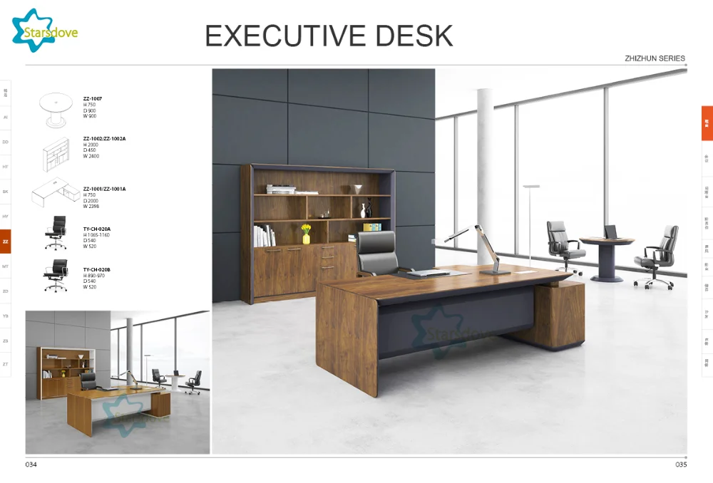 Starsdove Modern Executive Desks Boss Series Office Furniture