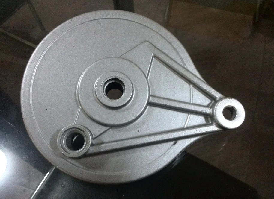 Motorcycle TMX rear wheel hub cover