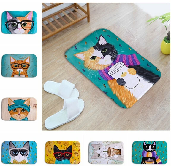 Custom Printed Sublimation Printing Entrance Mat Floor Mats Doormat