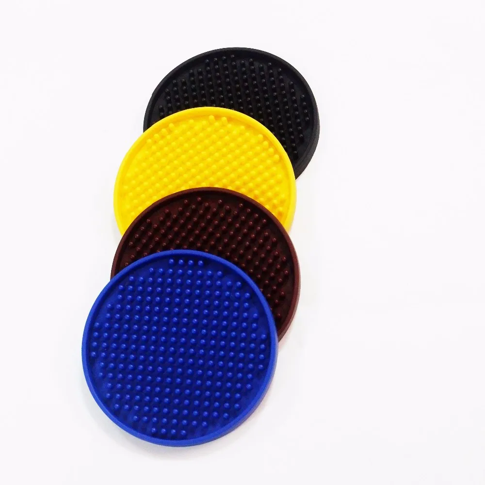 促销礼品杯状杯垫硅胶工厂价格杯垫茶咖啡杯杯垫