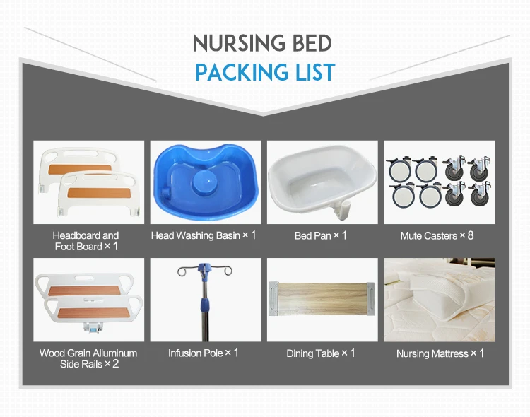 Y tế đồ nội thất bị vô hiệu hóa chăm sóc tự động bệnh viện giường có thể điều chỉnh để sử dụng nhà