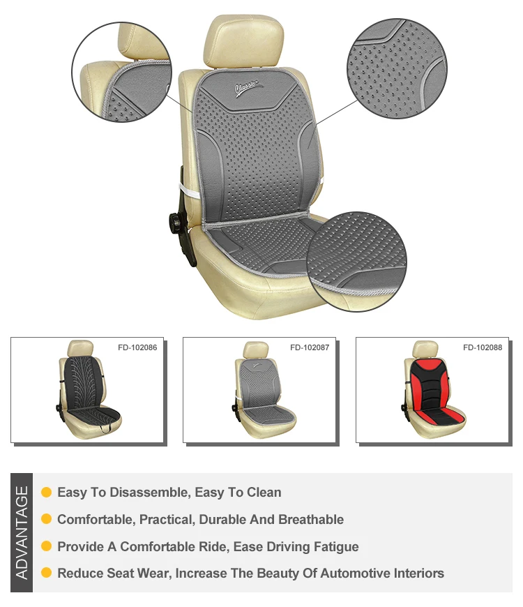 wedge shaped car seat cushion