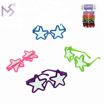 plastic star glasses