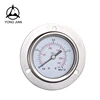 Manometer with flange YJC-A-09 Dial Type Ss Case Air Pressure Gauge Price