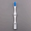Travel toothbrush foldable pre-pasted disposable toothbrush