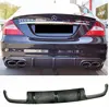 3K Real Carbon Fiber Rear Add-On Bumper Diffuser For W219 CLS AMG CLS55 CLS63 2006-2010 M086