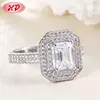 Competitive Price Wedding Engagement Zirconia Diamond Jewelry Rings Women