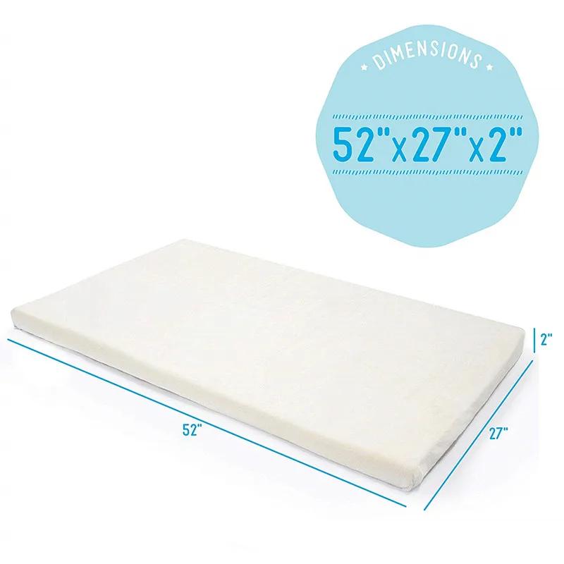 crib foam mattress topper