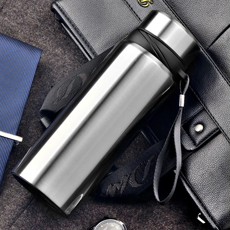 로고 더블 벽 750ml 보온병 유리 리필 진공 플라스크 스트레이트 컵 Buy Thermos Glass Refill