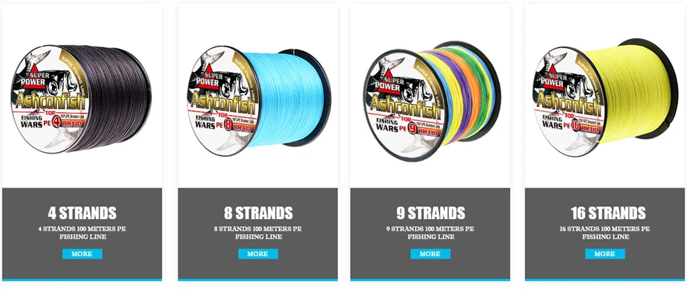 Ashconfish 9 Strands Round 300 Meters 0.14-1.0mm 15lb-310 Lb Pe Braid  Fishing Line - Buy Pe Fishing Line,Braided Fishing Line,Molded Fuel Line  Product on Alibaba.com