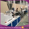 Plastic pvc electrical threading double pipe production line/tube machine