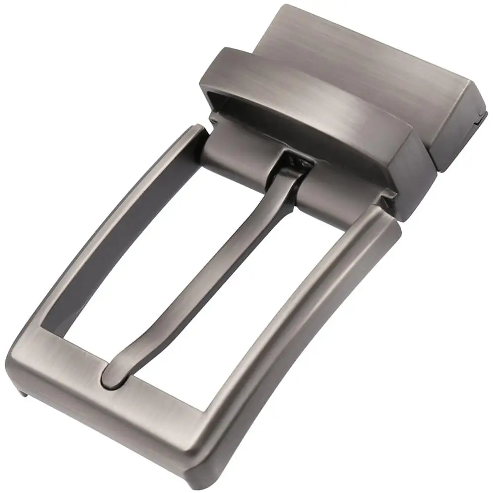 Zinc Alloy Clasp Metal Leather Pin Belt Buckle Reversible Belt Buckle