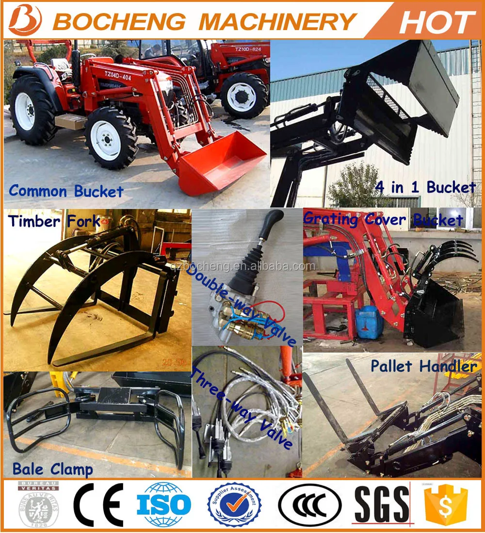 Passony Tz4 Mini Compact Tractor Front End Loader Attachment From