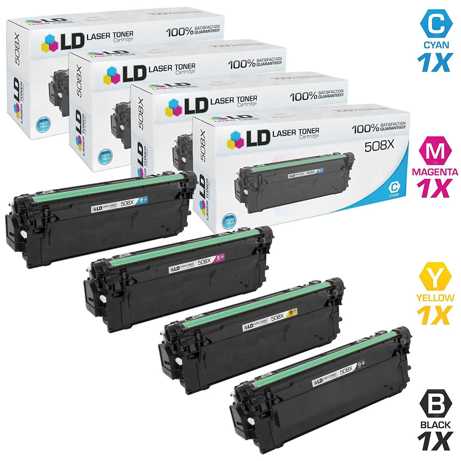 Buy Do it Wiser Compatible HP 508X CF361X Toner for HP Color Laserjet Enterprise M553dn M552dn 