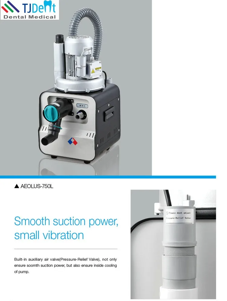 Dental Powerful Suction Supply 2 Chair Saliva Ejector Vacuum Pump