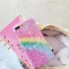 For iphone x 6 6 plus 7 7 plus IMD Technology Rainbow Shell Phone Case 2018 in stock