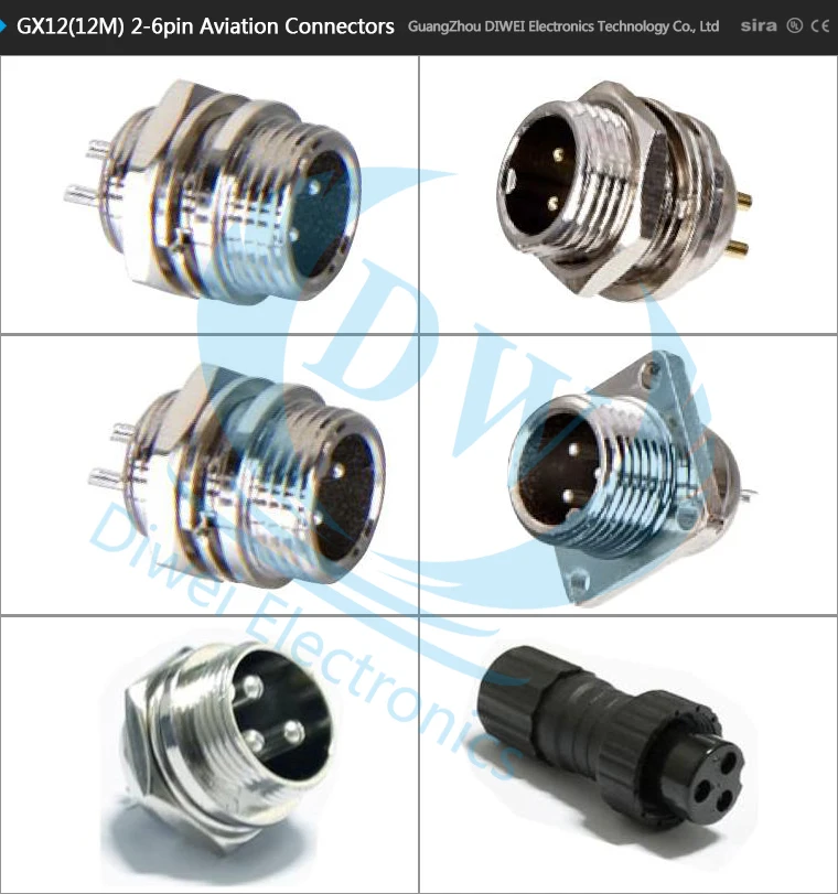 Buwei GX16 Aviation Stecker 4 Pin – Stecker Und Buchse Aus Vernickeltem Kupfer, 5A/125V, Für Elektronik & Modellbau