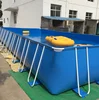 Custom design galvanized steel pipe frame pool