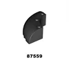 Autism educational toys Shantou customization factory Round Bricks 6x6x2 Round Corner block 6*6*2 for little students (NO.87559)
