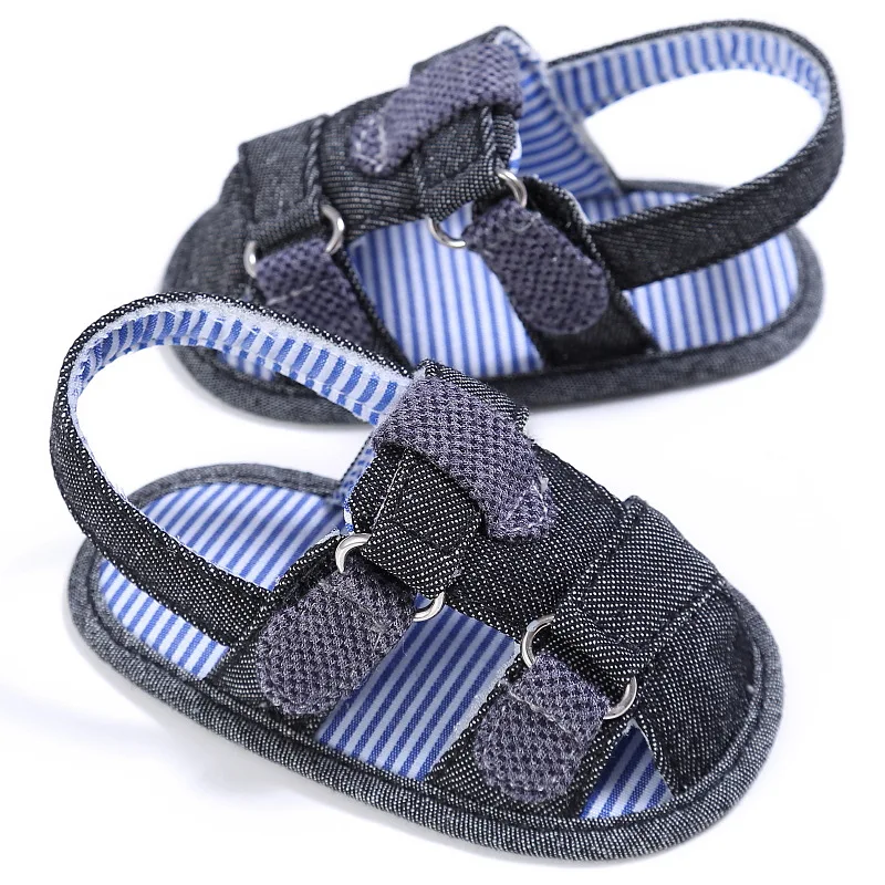 High Quality Summer Cotton Tollder Baby Kids Shoes Sandals Girl/boys