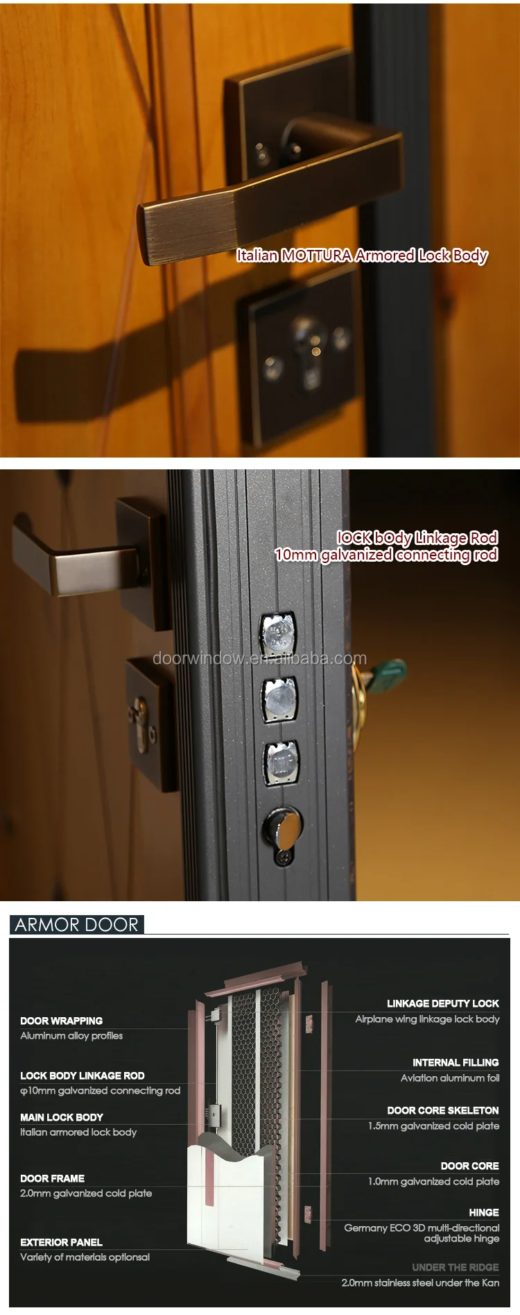 Chinese unique home designs security doors