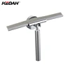 Brass Handle Squeegee Window Cleaning Glass Wiper with Metal Holder