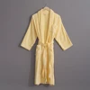 hot sell personalized specification short print yellow children cloth bathrobe for walmart