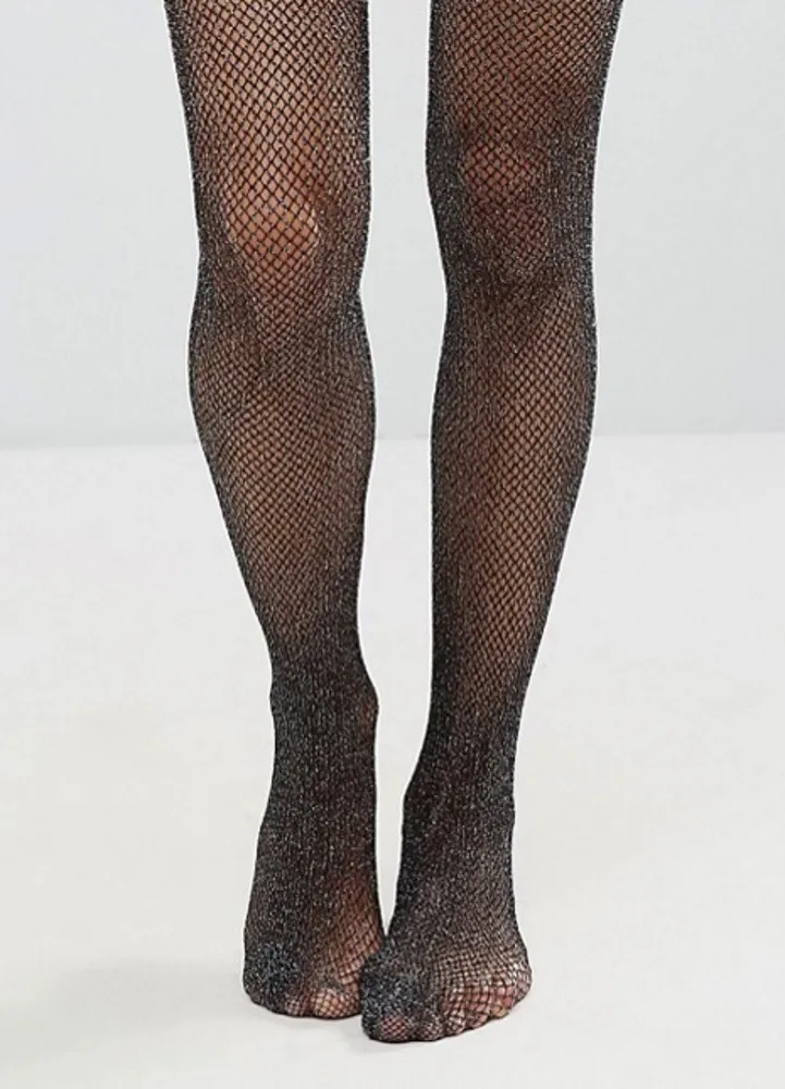 glitter stockings plus size