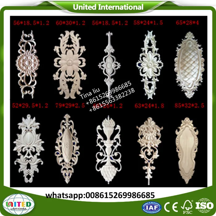 carving rosettes antique wood onlays