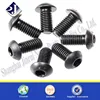 machine screw m5 m6 size iso7380 round head allen bolt