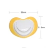 China wholesale food grade liquid silicone baby nipple heart-shaped pacifier for baby chewing