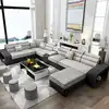 Modern style new design living room fabric U shope sofa wholesale price