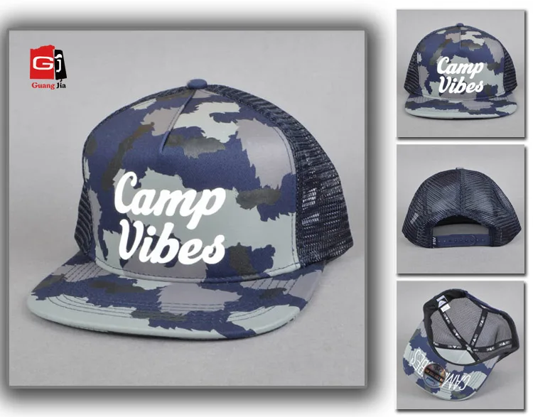 custom snapback mesh hats