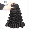 Factory Price Brazilian Hair Cuticle Aligned Hair Fumi Ocean Wave Curly Weaving Virgin Human Hair Bundles