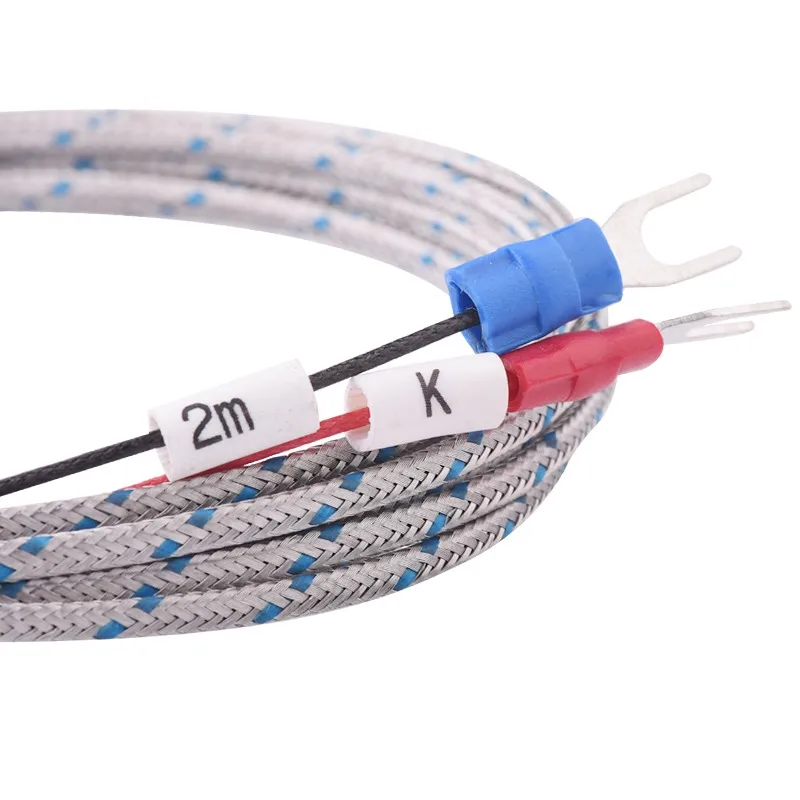 WRN-035 K Type Thermocouple with Stainless shielding Cable reach to 500 Degree